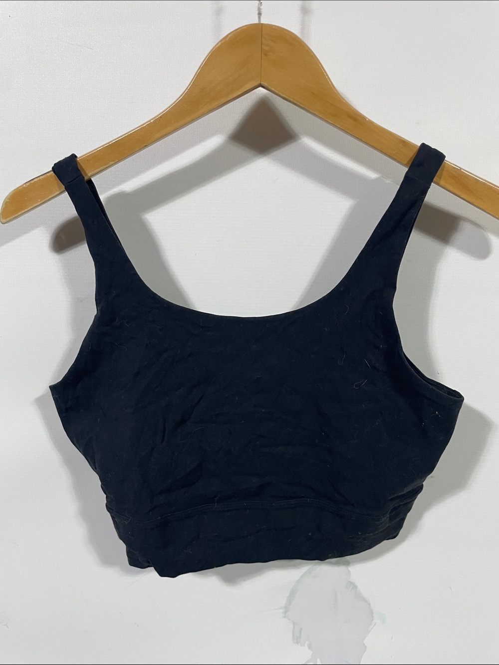 Nike Black Scoop Crop Tank - Women's